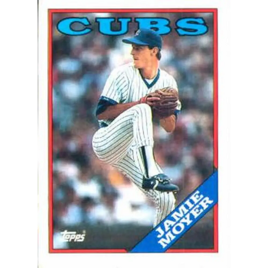 1988 Topps #36 Jamie Moyer NM-MT Chicago Cubs Baseball Card  Image 1