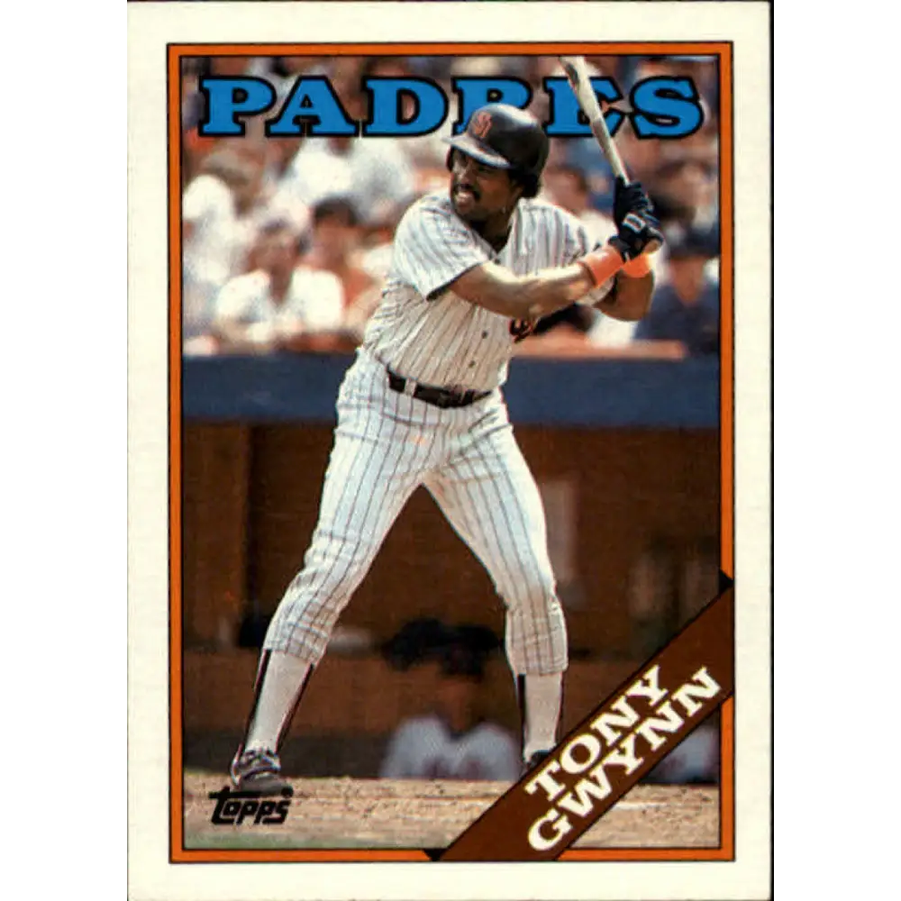 1988 Topps #360 Tony Gwynn NM-MT San Diego Padres Baseball Card  Image 1