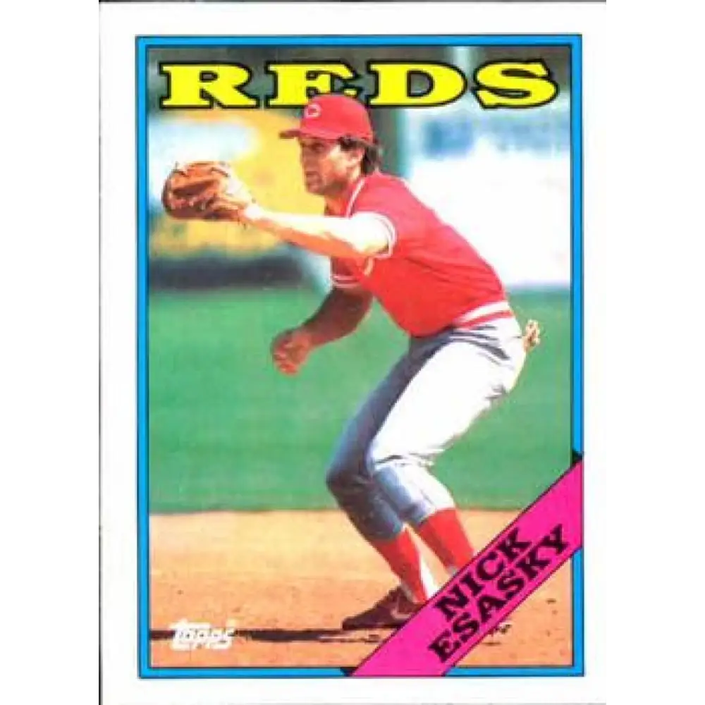 1988 Topps #364 Nick Esasky NM-MT Cincinnati Reds Baseball Card  Image 1