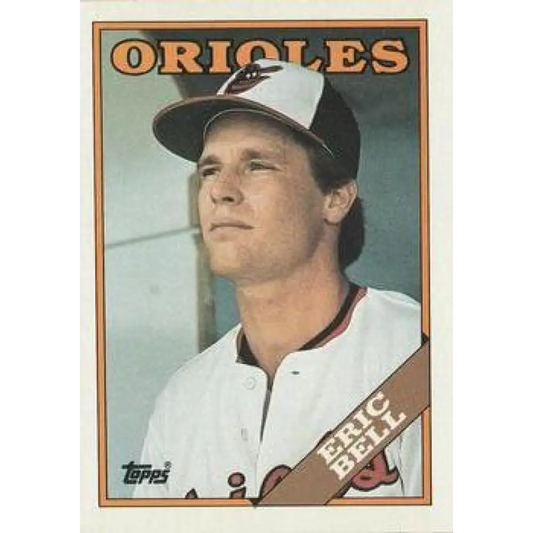 1988 Topps #383 Eric Bell NM-MT Baltimore Orioles Baseball Card  Image 1