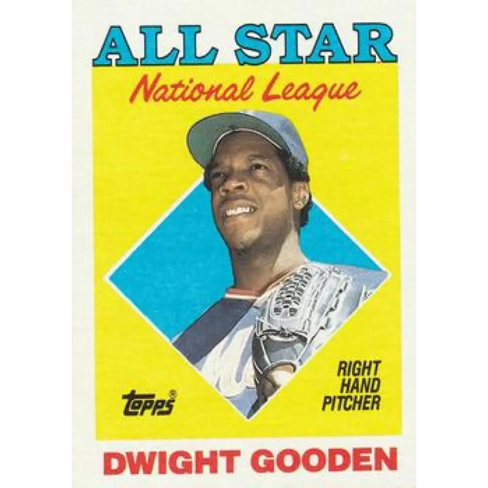 1988 Topps #405 Dwight Gooden NM-MT New York Mets Baseball Card  Image 1