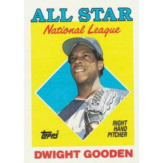 1988 Topps #405 Dwight Gooden NM-MT New York Mets Baseball Card  Image 1