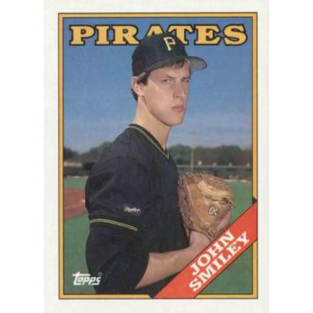 1988 Topps #423 John Smiley NM-MT RC Rookie Pittsburgh Pirates Baseball Card  Image 1