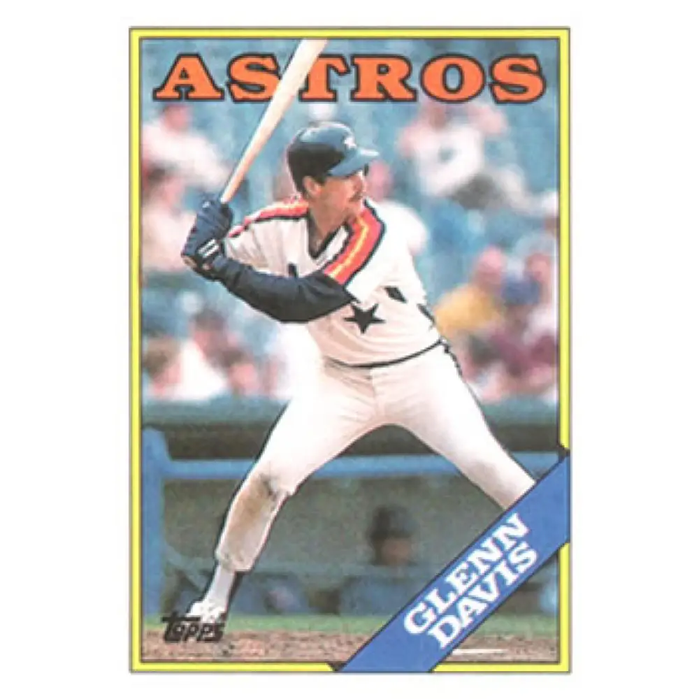 1988 Topps #430 Glenn Davis NM-MT Houston Astros Baseball Card  Image 1