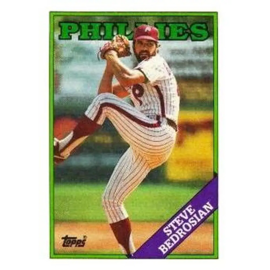 1988 Topps #440 Steve Bedrosian NM-MT Philadelphia Phillies Baseball Card  Image 1