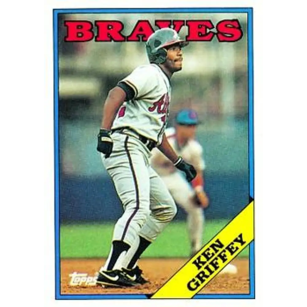 1988 Topps #443 Ken Griffey Sr. NM-MT Atlanta Braves Baseball Card  Image 1