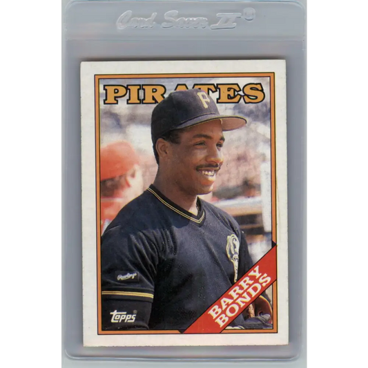 1988 Topps #450 Barry Bonds NM-MT Pittsburgh Pirates Baseball Card  Image 1