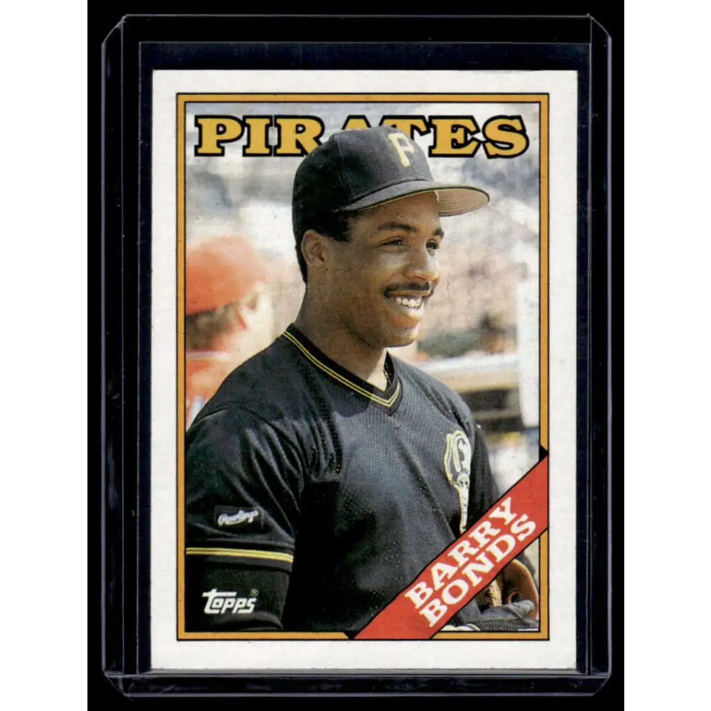 1988 Topps #450 Barry Bonds Pittsburgh Pirates NM-MT Image 1