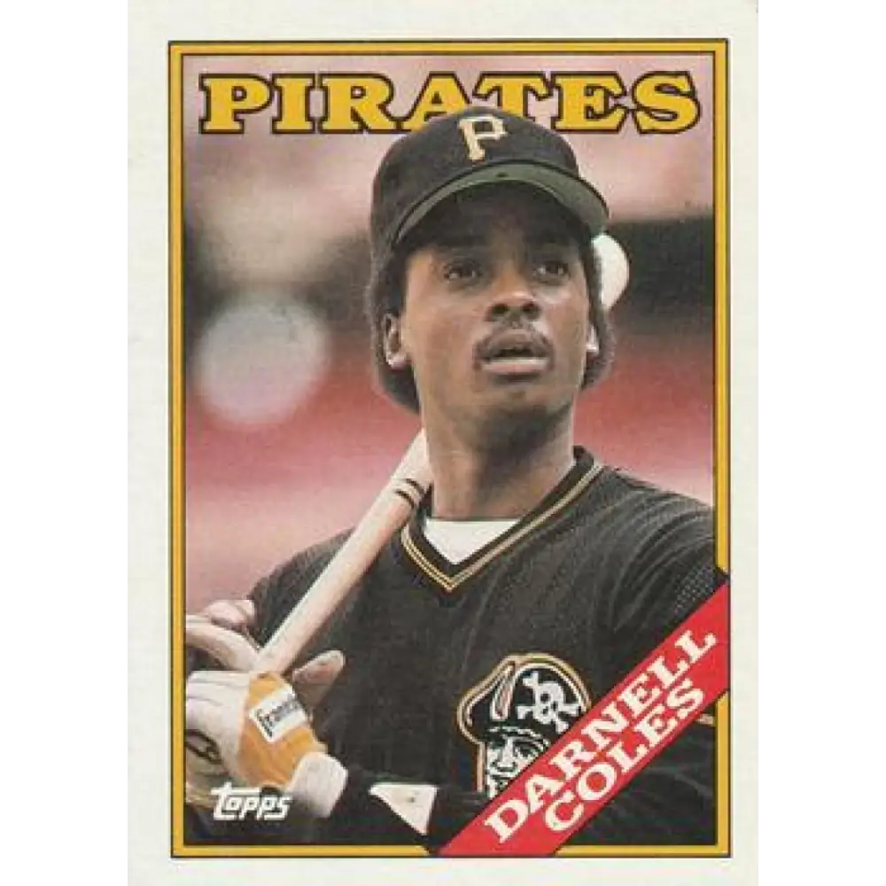 1988 Topps #46 Darnell Coles NM-MT Pittsburgh Pirates Baseball Card  Image 1