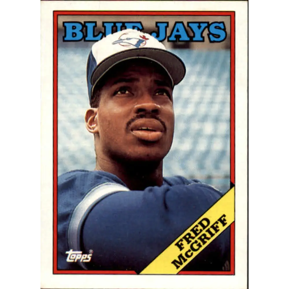 1988 Topps #463 Fred McGriff NM-MT Toronto Blue Jays Baseball Card  Image 1