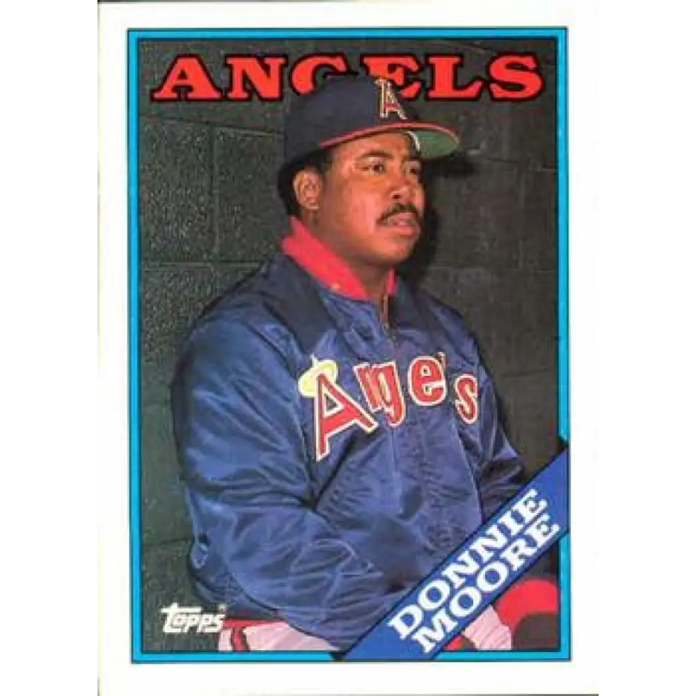 1988 Topps #471 Donnie Moore NM-MT California Angels Baseball Card  Image 1