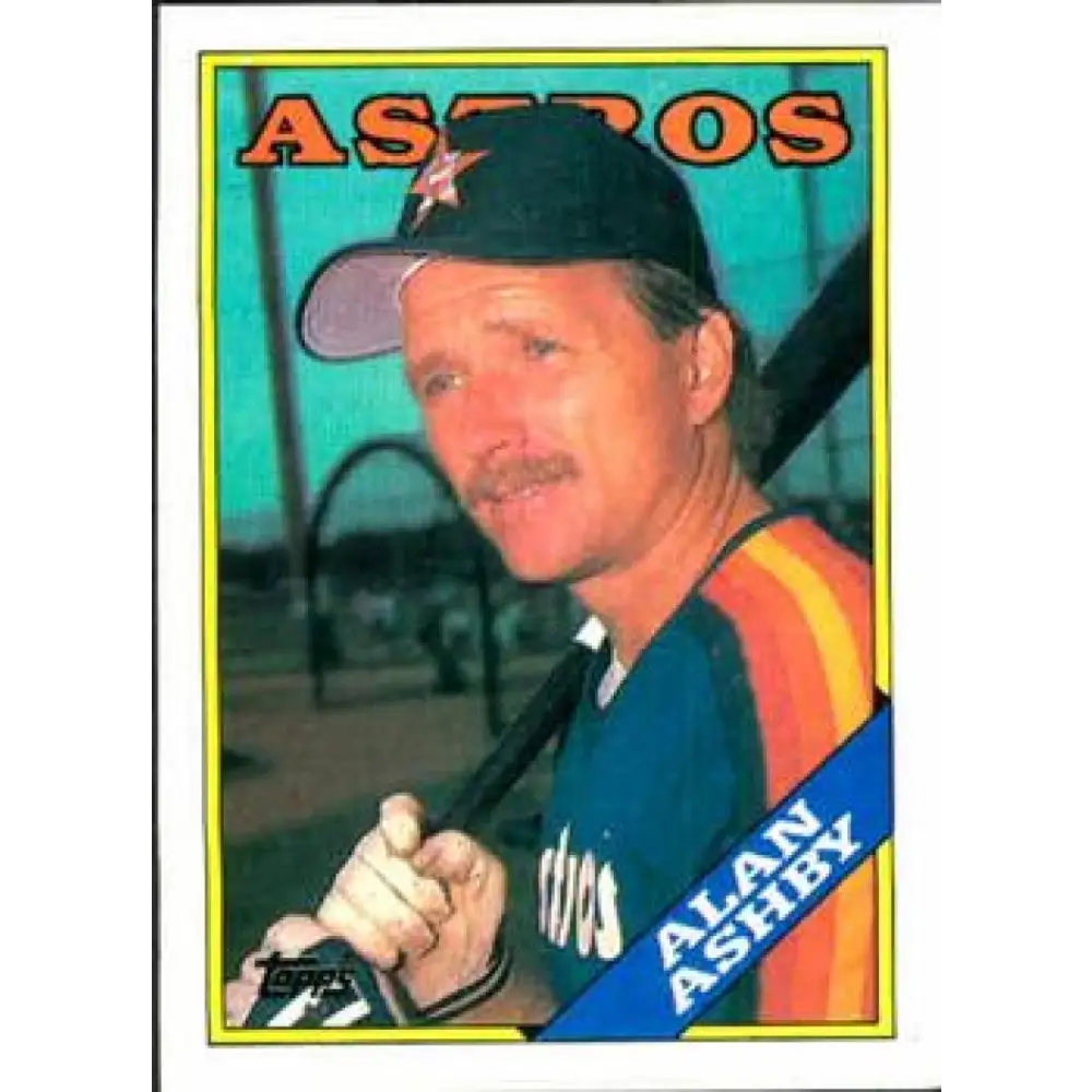 1988 Topps #48 Alan Ashby NM-MT Houston Astros Baseball Card  Image 1