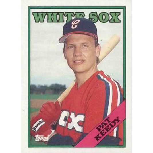 1988 Topps #486 Pat Keedy NM-MT RC Rookie Chicago White Sox Baseball Card  Image 1