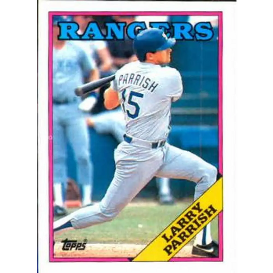 1988 Topps #490 Larry Parrish NM-MT Texas Rangers Baseball Card  Image 1