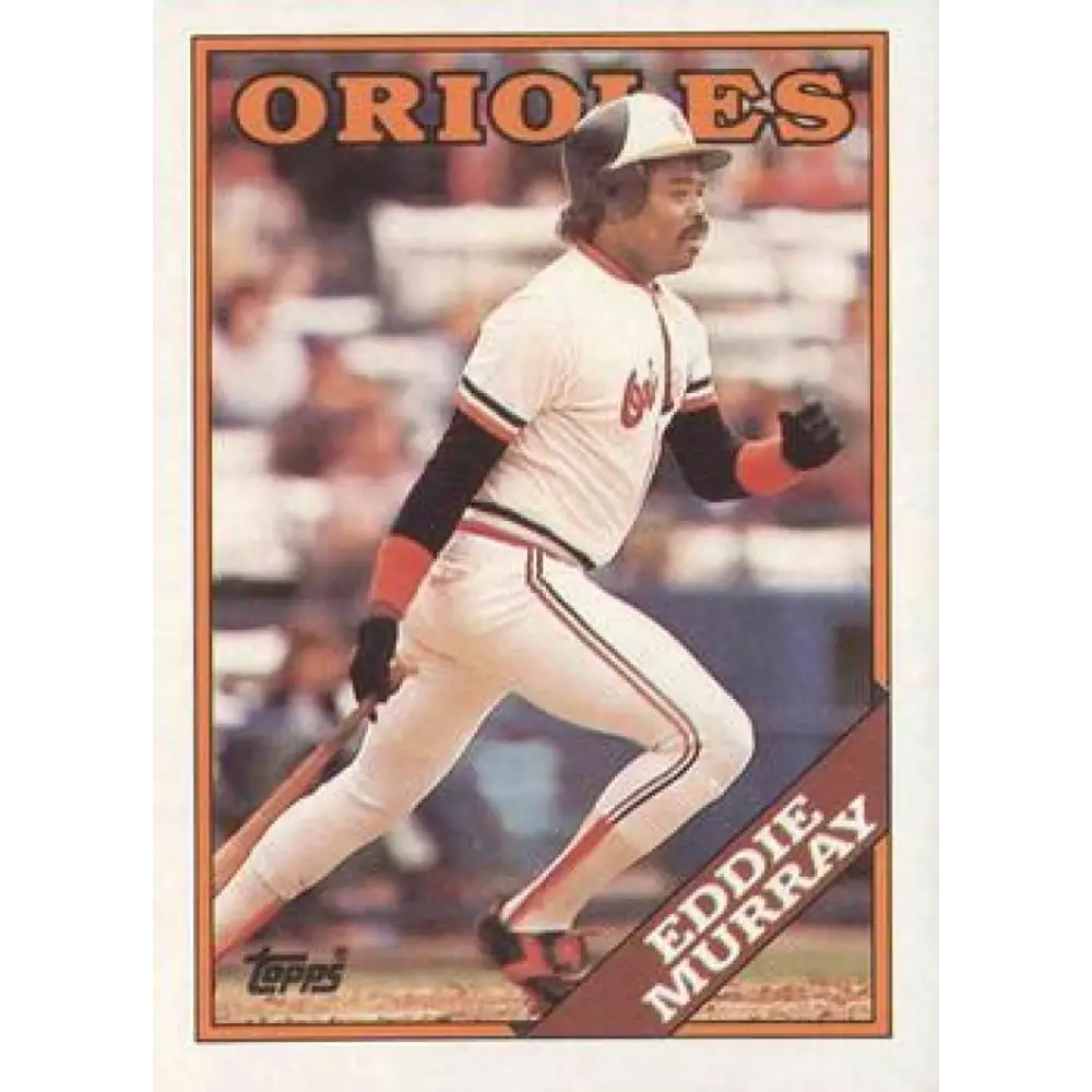 1988 Topps #495 Eddie Murray NM-MT Baltimore Orioles Baseball Card  Image 1