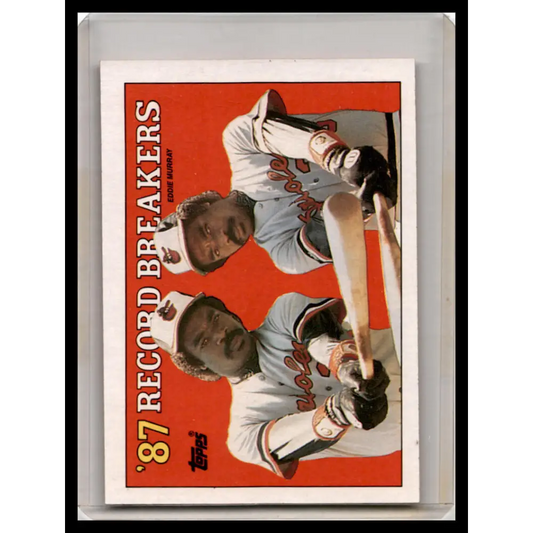 1988 Topps #4b Eddie Murray EX Baseball Card Image 1