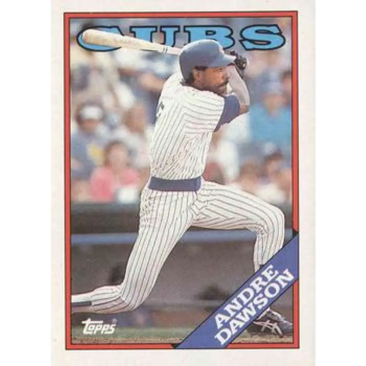 1988 Topps #500 Andre Dawson NM-MT Chicago Cubs Baseball Card  Image 1