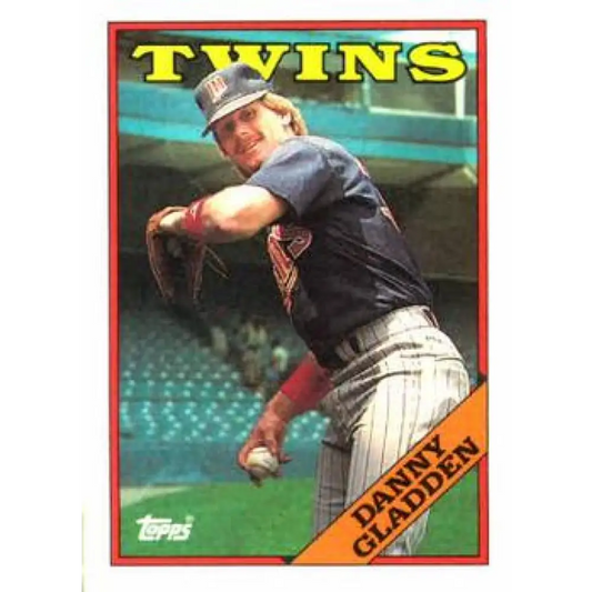 1988 Topps #502 Dan Gladden NM-MT Minnesota Twins Baseball Card  Image 1