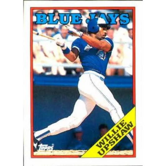 1988 Topps #505 Willie Upshaw NM-MT Toronto Blue Jays Baseball Card  Image 1
