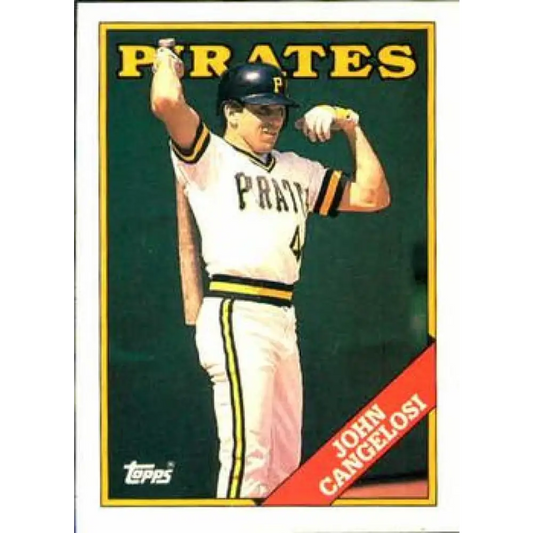 1988 Topps #506 John Cangelosi NM-MT Pittsburgh Pirates Baseball Card  Image 1