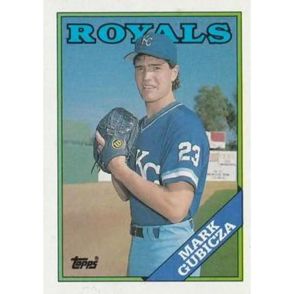 1988 Topps #507 Mark Gubicza NM-MT Kansas City Royals Baseball Card  Image 1