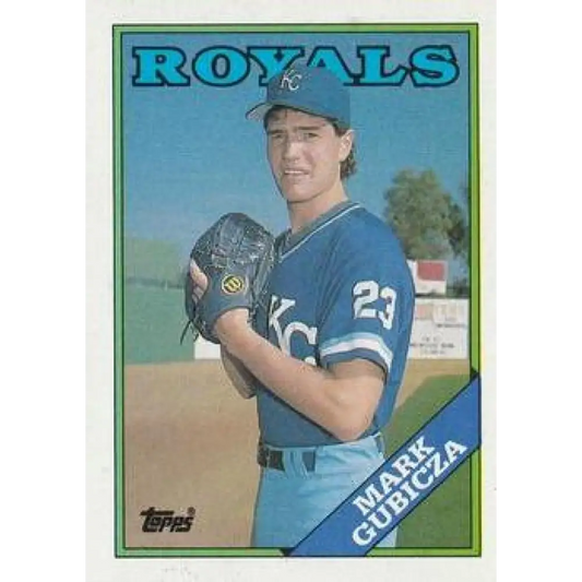 1988 Topps #507 Mark Gubicza NM-MT Kansas City Royals Baseball Card  Image 1