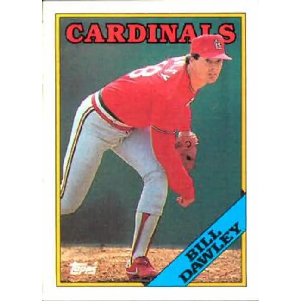 1988 Topps #509 Bill Dawley NM-MT St. Louis Cardinals Baseball Card  Image 1