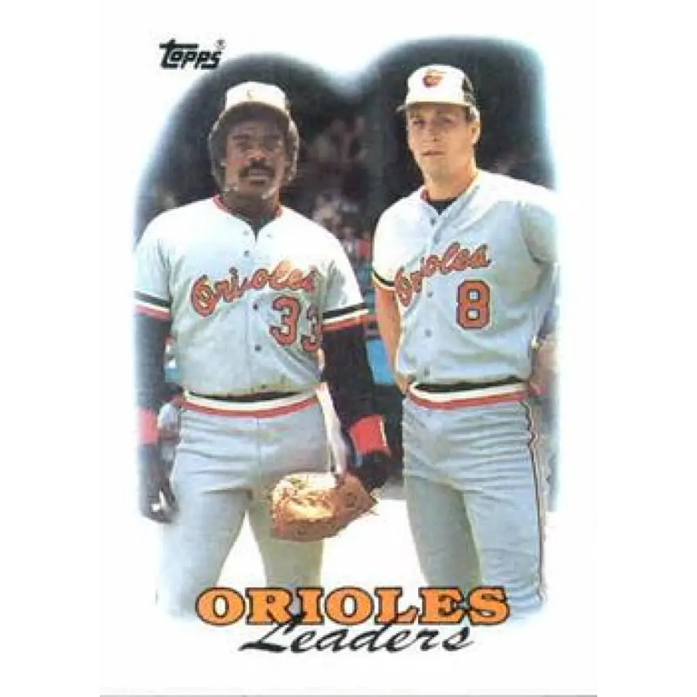 1988 Topps #51 Eddie Murray/Cal Ripken Jr. NM-MT Baltimore Orioles Baseball Card  Image 1