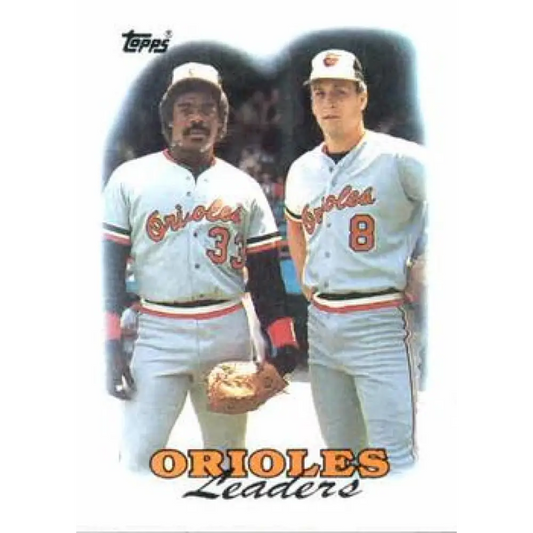 1988 Topps #51 Eddie Murray/Cal Ripken Jr. NM-MT Baltimore Orioles Baseball Card  Image 1