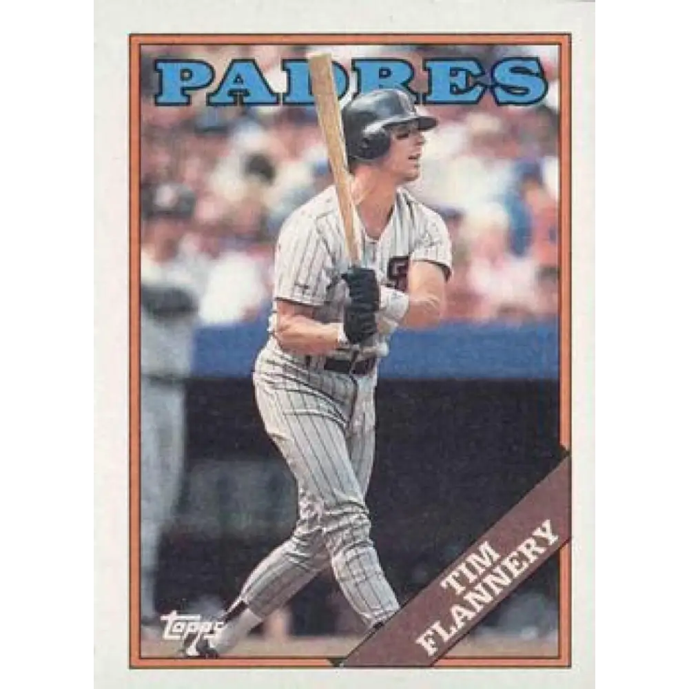 1988 Topps #513 Tim Flannery NM-MT San Diego Padres Baseball Card  Image 1