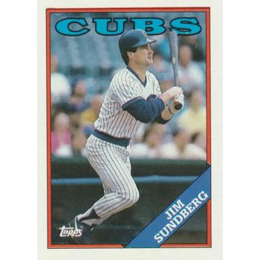 1988 Topps #516 Jim Sundberg NM-MT Chicago Cubs Baseball Card  Image 1