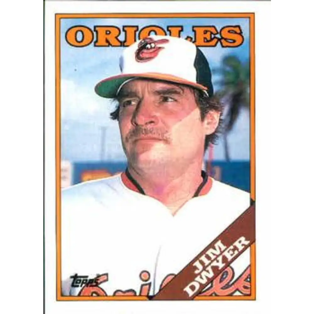 1988 Topps #521 Jim Dwyer NM-MT Baltimore Orioles Baseball Card  Image 1