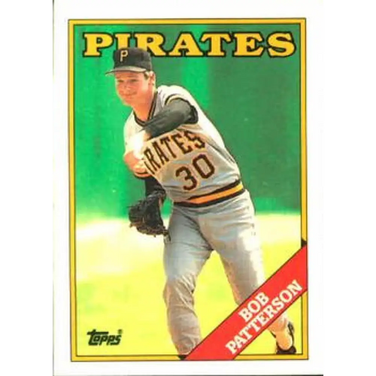 1988 Topps #522 Bob Patterson NM-MT Pittsburgh Pirates Baseball Card  Image 1