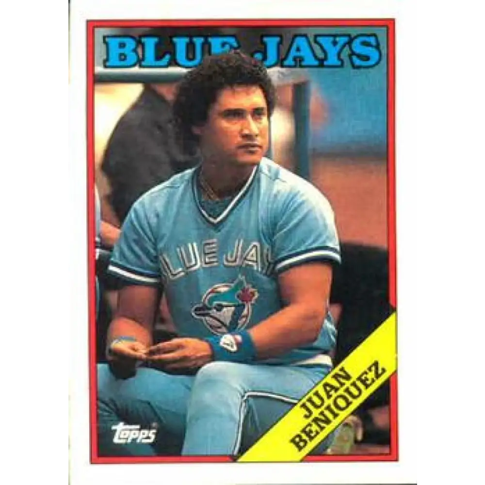 1988 Topps #541 Juan Beniquez NM-MT Toronto Blue Jays Baseball Card  Image 1