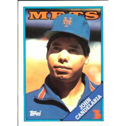 1988 Topps #546 John Candelaria NM-MT New York Mets Baseball Card  Image 1