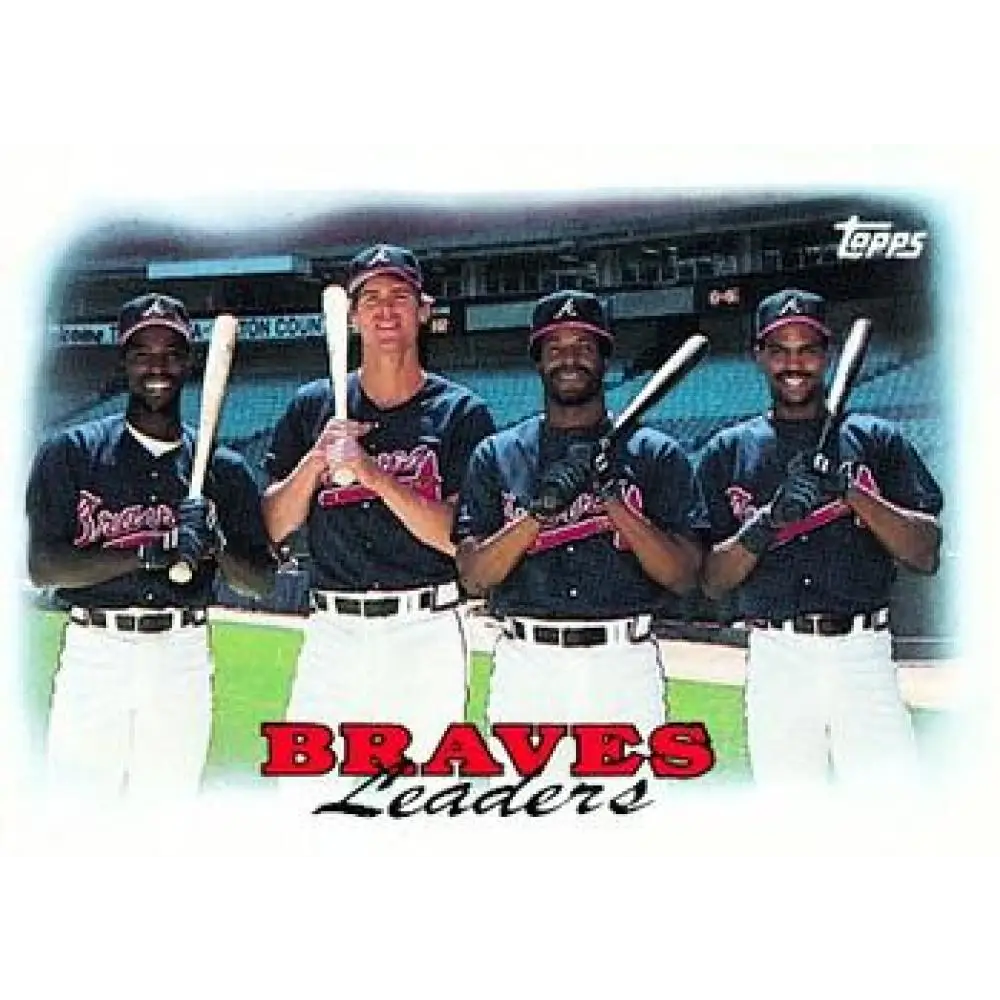 1988 Topps #549 Albert Hall/Dale Murphy/Ken Griffey Sr. NM-MT Atlanta Braves Baseball Card  Image 1