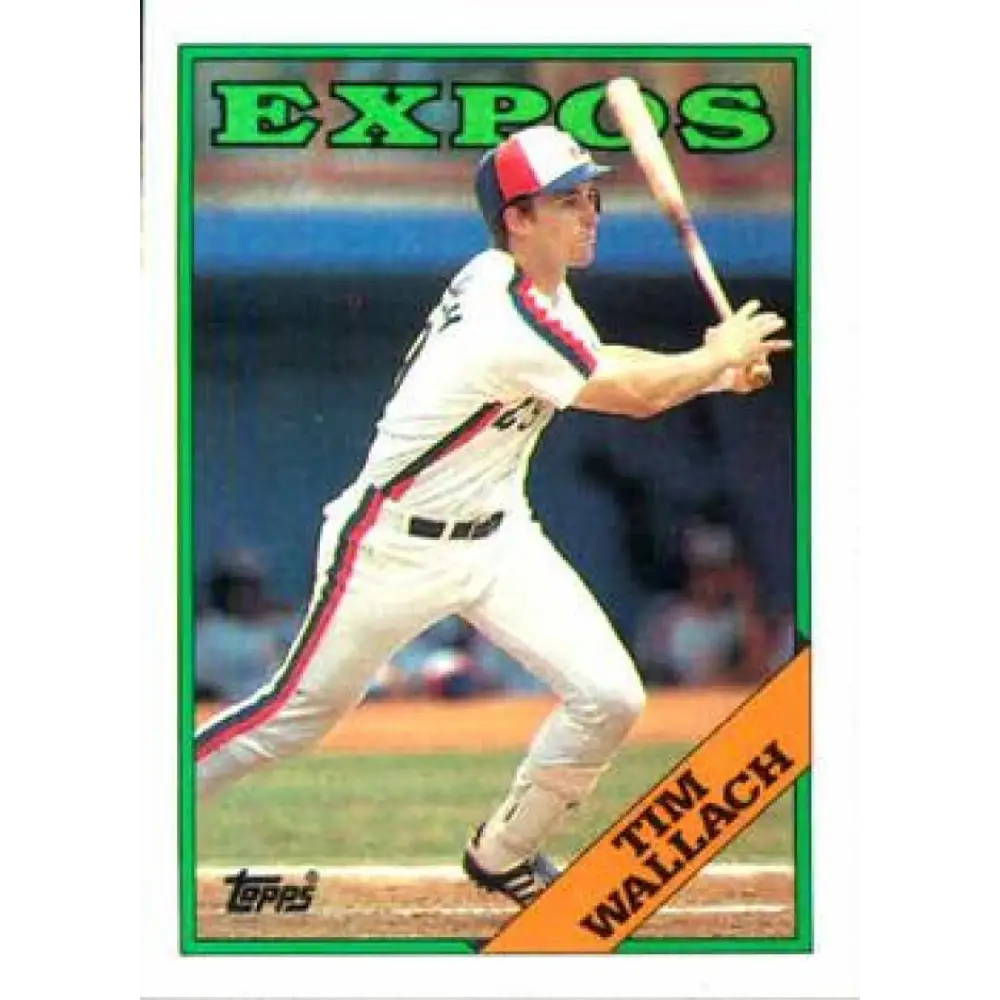 1988 Topps #560 Tim Wallach NM-MT Montreal Expos Baseball Card  Image 1