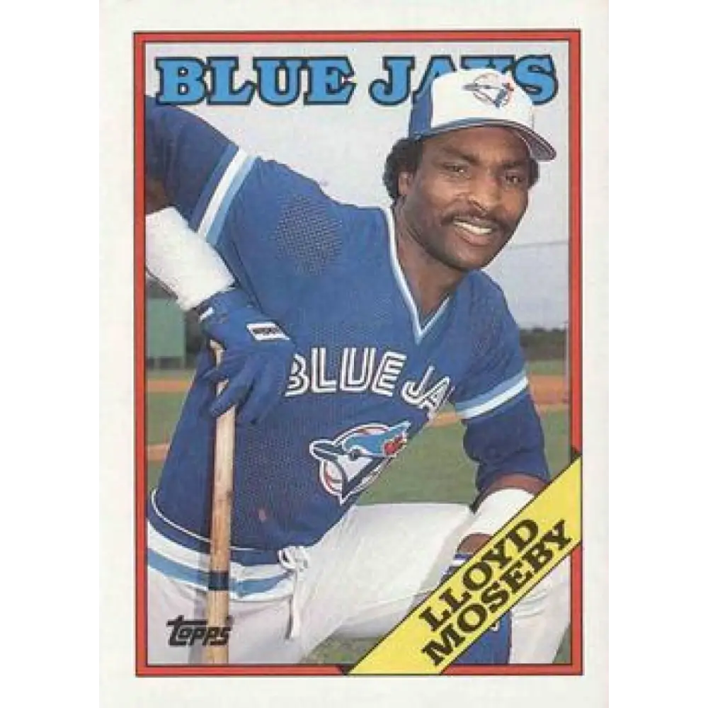 1988 Topps #565 Lloyd Moseby NM-MT Toronto Blue Jays Baseball Card  Image 1