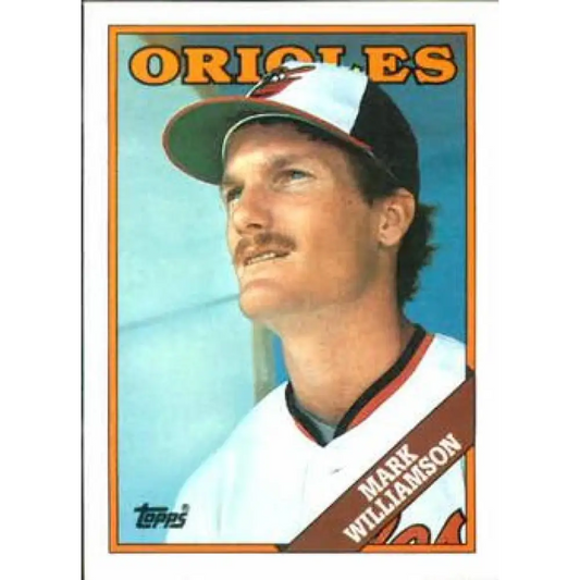 1988 Topps #571 Mark Williamson NM-MT Baltimore Orioles Baseball Card  Image 1