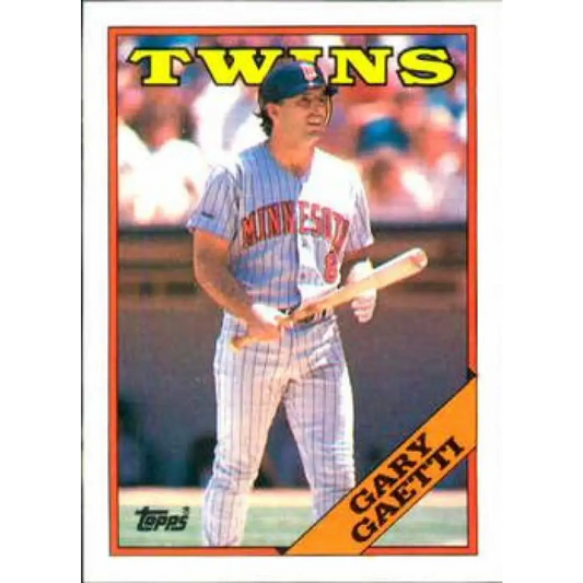 1988 Topps #578 Gary Gaetti NM-MT Minnesota Twins Baseball Card  Image 1
