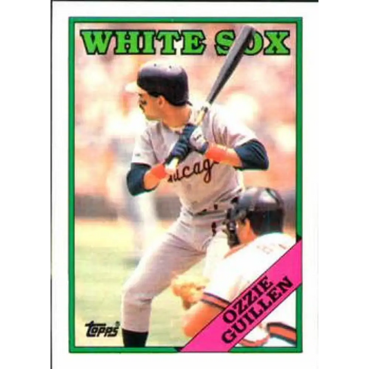 1988 Topps #585 Ozzie Guillen NM-MT Chicago White Sox Baseball Card  Image 1