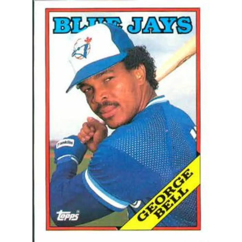 1988 Topps #590 George Bell NM-MT Toronto Blue Jays Baseball Card  Image 1