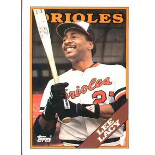 1988 Topps #598 Lee Lacy NM-MT Baltimore Orioles Baseball Card  Image 1