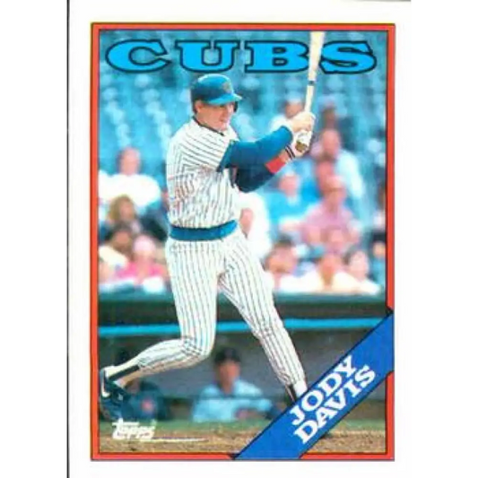 1988 Topps #615 Jody Davis NM-MT Chicago Cubs Baseball Card  Image 1