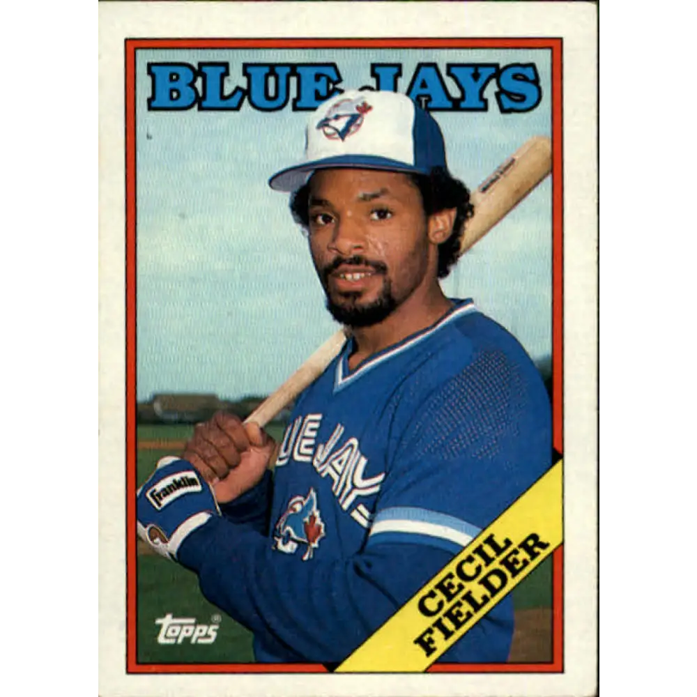 1988 Topps #618 Cecil Fielder NM-MT Toronto Blue Jays Baseball Card  Image 1