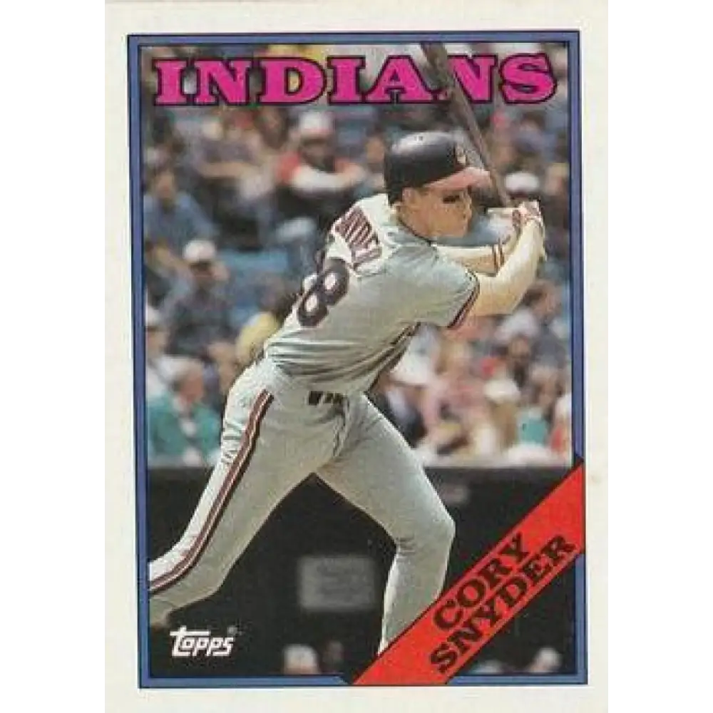 1988 Topps #620 Cory Snyder NM-MT Cleveland Indians Baseball Card  Image 1