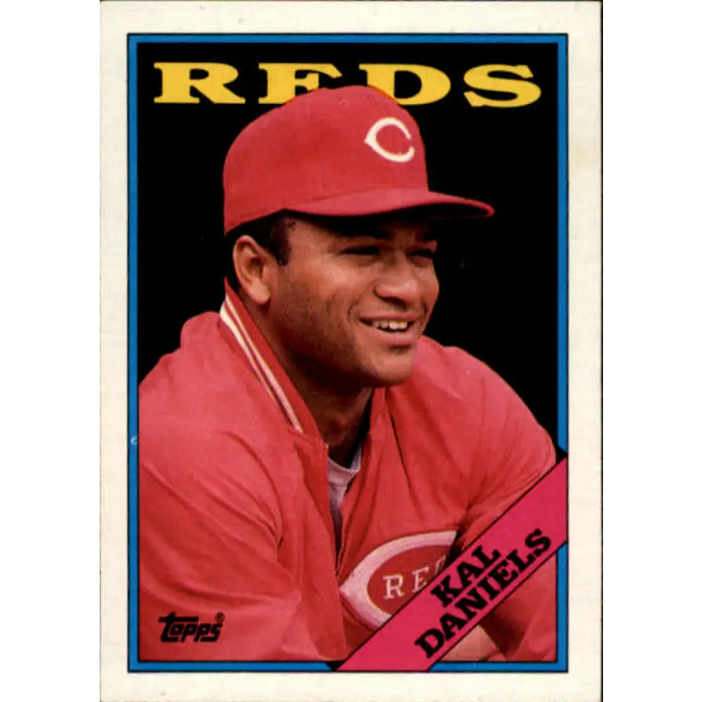 1988 Topps #622 Kal Daniels NM-MT Cincinnati Reds Baseball Card  Image 1