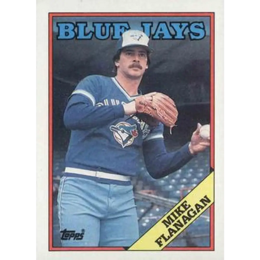 1988 Topps #623 Mike Flanagan NM-MT Toronto Blue Jays Baseball Card  Image 1