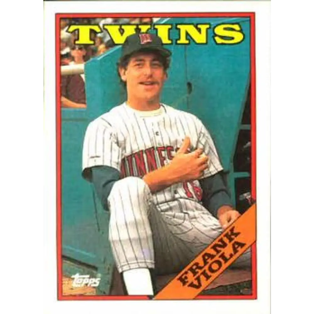 1988 Topps #625 Frank Viola NM-MT Minnesota Twins Baseball Card  Image 1