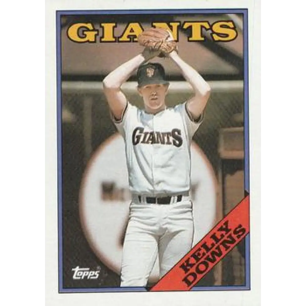 1988 Topps #629 Kelly Downs NM-MT San Francisco Giants Baseball Card  Image 1
